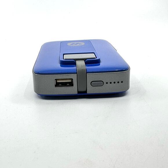 MyCharge RFAM-0216 Handheld USB 3000 mAh Capacity Portable Power Bank Royal Blue - Picture 3 of 4